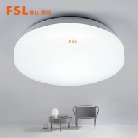 佛山照明（FSL）吸顶灯LED阳台灯走廊灯 节能日光色高边白14W