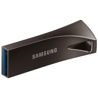 三星（SAMSUNG）128GB USB3.1 U盘 BAR升级版+深空灰 金属...