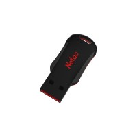朗科（Netac）8GB USB2.0 U盘U196 黑旋风 黑红色小巧迷你加密...