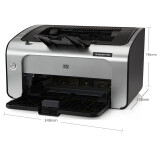 惠普（HP） P1108黑白激光打印机 A4打印 小型商用打印 升级型号104a...