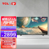 TCL电视 65V6D 65英寸 4K超高清大内存AI声控电视 2+16GB H...