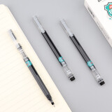 宝克（BAOKE）KJ09 抑菌0.5mm大容量中性笔 巨能写签字笔 笔杆笔芯一...