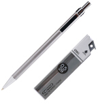 得力(deli)0.5mm学生自动铅笔套装 考试绘图活动铅笔(笔+铅芯)S713