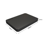 东芝(TOSHIBA) 2TB 移动硬盘 新小黑A3 USB3.2 2.5英寸 ...