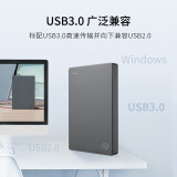 希捷(Seagate) 移动硬盘 5TB USB3.0 简 2.5英寸 高速便携...
