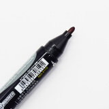 晨光文具（M&G）双头多用物流油性记号笔 12支装 MG2110黑色(粗杆大双头）