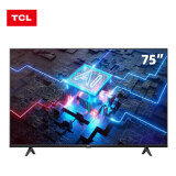 TCL 75G60 75英寸4K高清画质 AI人工智能 语音声控 平板液晶电视机