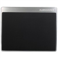 戴尔（DELL） Alienware金属鼠标垫 铝合金树脂鼠标垫 小号桌垫 二代银色半铝面边框30cm*24cm