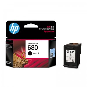 惠普（HP）680墨盒 适用hp 2138/2677/3636/3638/3838/3776/3777/3778/4678/5078/5088打印机 黑色墨盒