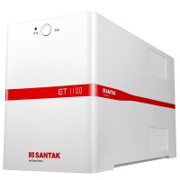 山特（SANTAK）UPS不间断电源 办公电脑后备备用电源断电稳压浪涌保护 ET1100 1000VA/600W