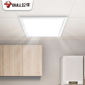公牛（BULL）吸顶灯 正方形平板灯面板灯铝扣板天花板格栅嵌入式灯18W色温5700K