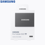 三星（SAMSUNG） 2TB Type-c USB 3.2 移动硬盘 T7 灰...