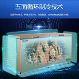 美菱（MeiLing）528升大冰柜 冷藏冷冻单温转换冷柜 528升电控·钢板内...
