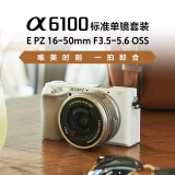 索尼（SONY）Alpha 6100 APS-C画幅微单数码相机 标准镜头套装 ...